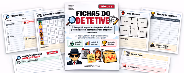 Fichas do Detetive